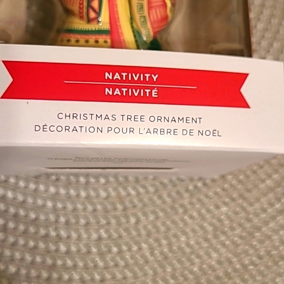 Hallmark Mahogany Nativity Ornament - Picture 3 of 5